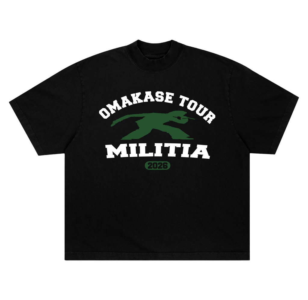 MILITIA X OMAKASE TOUR TEE