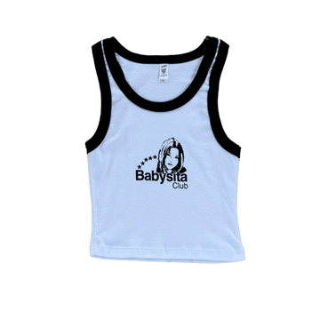 BABYSITA CLUB CROP TANK - LvCiudvd