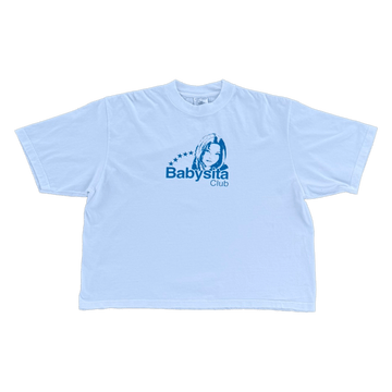 BABYSITA CLUB OVERSIZED TEE (WHITE) - LvCiudvd