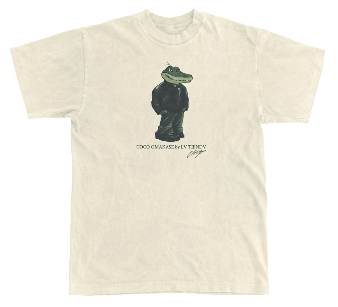 Coco Omakase TEE White - LvCiudvd