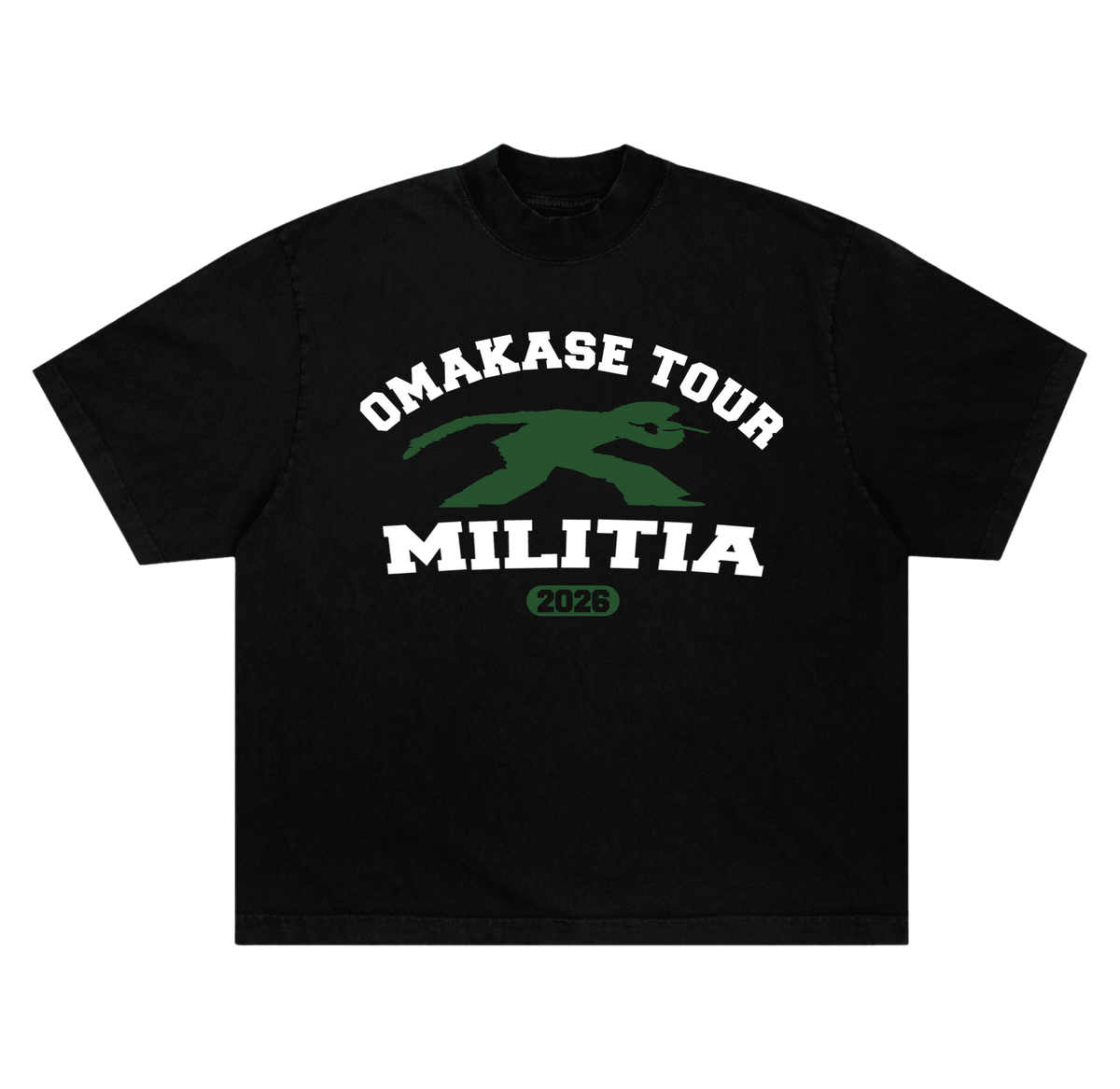 MILITIA X OMAKASE TOUR TEE - LvCiudvd