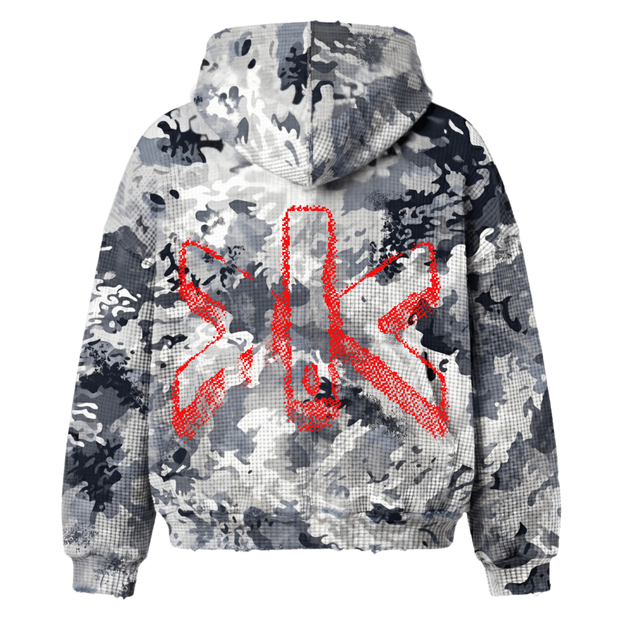 OMAKASE CAMO HOODIE - LvCiudvd